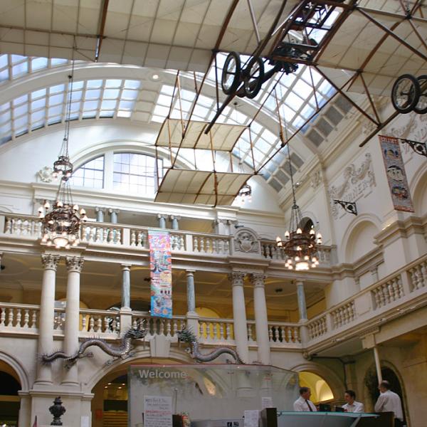 Picture of the entrance hall at the Bristol Museum and Art Gallery